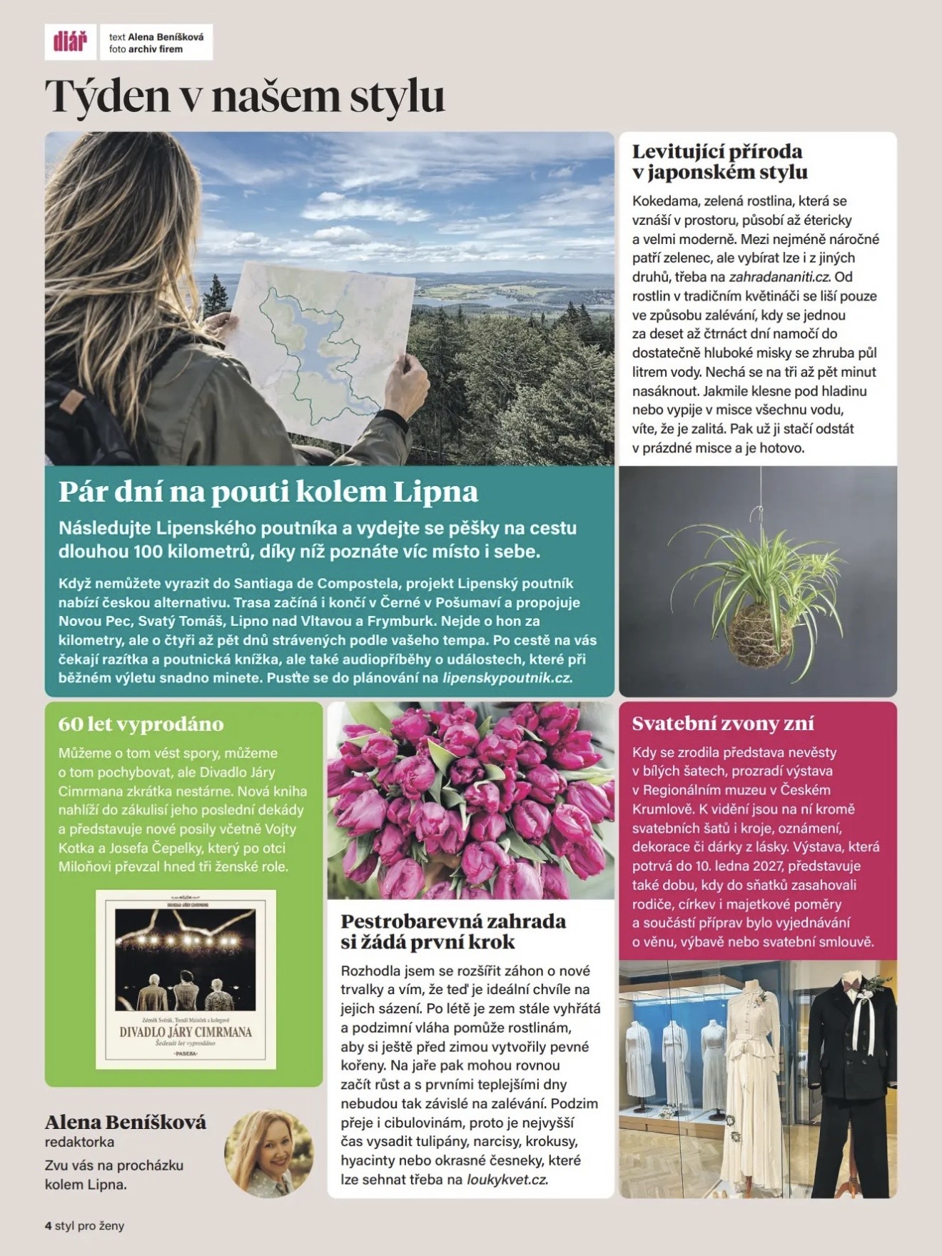 Zdroj: magazín Styl pro ženy, příloha deníku Právo, 13. 10. 2026 Více o magazínu: pravo.cz